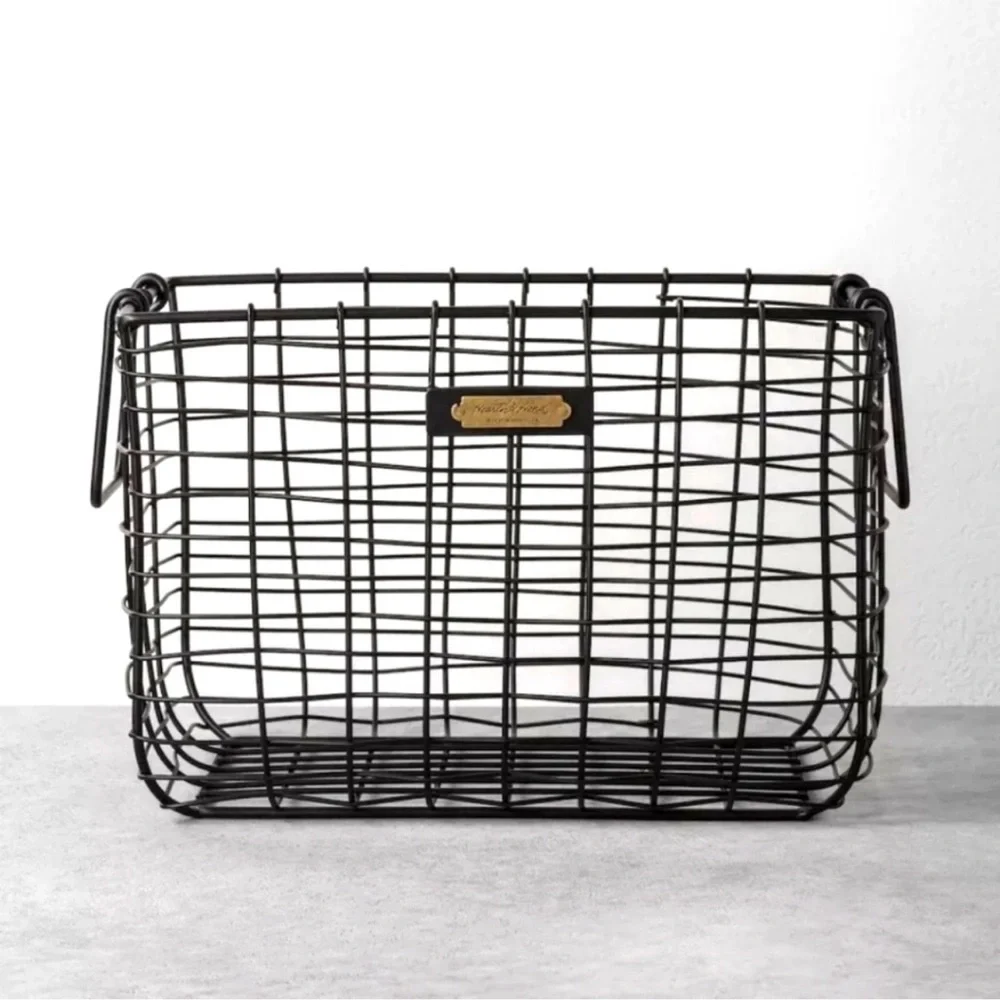 EUC Medium Wire Storage Basket Hearth & Hand by Magnolia